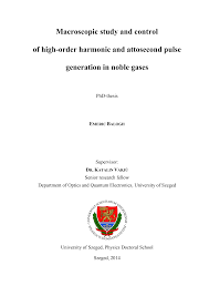 Macroscopic study and control of high-order harmonic and attosecond pulse  generation in noble gases