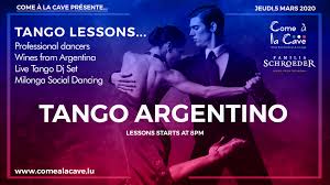 Tango is the most iconic of the ballroom styles. Tango Lessons Come A La Cave