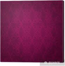 This peony blossom removable textile wallpaper is a pattern of lots of dark floral peony flowers. Seamless Dark Pink Background With Floral Pattern Canvas Print Pixers We Live To Change