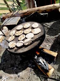 Black Angus Campfire Feast Coupon Bread On A Wetstone Plate