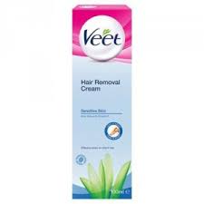 Veet's hair removal gel cream is specifically designed for use on the body. Veet Hair Removal Cream For Sensitive Skin 100ml