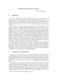 Google's free service instantly translates words, phrases, and web pages between english and over 100 other languages. Pdf Collocation In English Arabic Translation