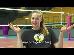 Vakıfbank'tan teklif geldiğinde çok mutlu oldum. Vakifbank In Genc Yildizi Isabelle Haak In Tekerlemelerle Keyifli Sinavi Youtube