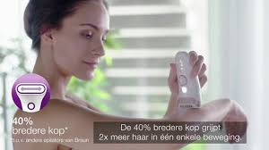 Ontharen met de Braun Silk-épil 9