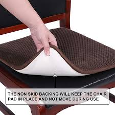 Nothing beats sitting in a comfy chair on your patio, sipping your favorite beverage, and enjoying the sounds and smells of nature. Amazon Com Homing Chair Cushions For Dining Rooms Memory Foam Non Slip Seat Pads For Kitchen With Ties And Removabl Chair Cushions Seat Pads Patterned Chair