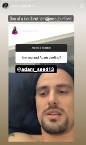 Are Adam and Jesse from MAFS Australia friends again?