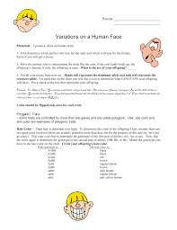 Variations On A Human Face