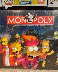 The Simpsons Tree House of Horror Board Game Monopoly New Factory Sealed |  eBay