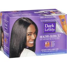 Shea butter conditioning relaxer creme: Dark And Lovely Hair Relaxer