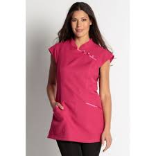 Tunique Estheticienne Rose Fuchsia Sur Mylookpro Com Idees De Mode Fuchsia Modes Et Travaux