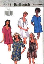 Butterick Sewing Pattern 3474 Misses Size 6 14 Easy Hooded Bathing Suit Beach Cover Up Sewing Patterns Free Women Dress Sewing Patterns Sewing Clothes