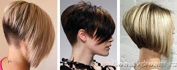 укороченным затылком градуированный боб каре с пышным затылком и удлинением к лицу Strizhki S Pyshnoj Makushkoj