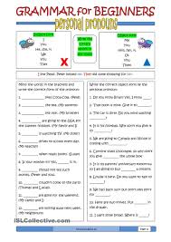 Maybe you would like to learn more about one of these? Grammar For Beginners Personal Pronouns Grammar Worksheets Pronoun Worksheets Grammar