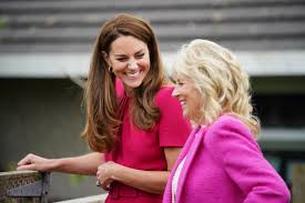 Kate middleton, also known as catherine, duchess of cambridge, is married to prince william of england. Kate Middleton Gave Jill Biden A Very Warm Welcome In The U K Glamour
