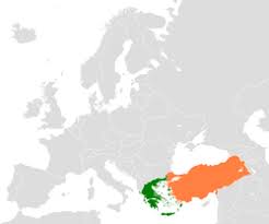 Map showing the geographical location of turkey and greece with their capitals, international boundary, major cities and point of interest. Greek Turkish Relations Wikipedia