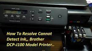 Very different from the infusion system in his other inkjet printer. How To Resolve Cannot Detect Ink Problem In Brother Dcp J100 Youtube