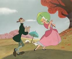 1949 Disney Sleepy Hollow Ichabod And Katrina Original Production Cel Key Bkg Sleepy Hollow Disney Legend Of Sleepy Hollow Disney Art