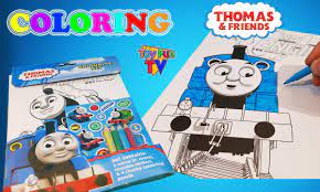 Thomas the train coloring book: Thomas And Friends Coloring Book Thomas The Tank Engine Colour Episode Youtube