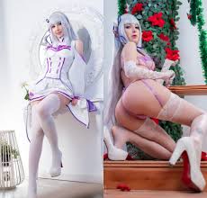 Emilia - Re Zero - Kerocchi Cosplay