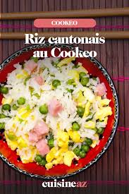 Riz Cantonais Au Cookeo Recette Idee Recette Cookeo Cookeo Recette Repas Cookeo