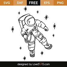 Astronaut Lovesvg Com Cricut Svg Files Free Silhouette Cameo Free Vintage Scrapbook