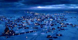 Averages 5 inches of rain a year snow: Long Dark Night Alaskan Town Sees Last Sunset Of The Year 65 Days Of Darkness Ahead