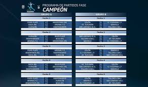 Full match fixtures for the entire league season. Superliga Argentina Copa Diego Maradona 2020 Fixture Completo De La Zona Campeonato Y Complementacion Marca Claro Argentina