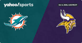 Miami Dolphins @ Minnesota Vikings: Live game updates, stats 