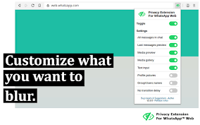 Whatsapp работает в браузере google chrome 60 и новее. Privacy Extension For Whatsapp Web