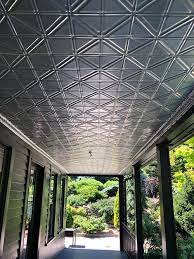 The ceiling design can even allow more natural light to spread to the entire porch for a brighter and more comfortable atmosphere. Residential Residential Tin Ceilings Installation Abingdon Construction