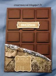 Carte Tablette De Chocolat Carte Chocolat Tablette De Chocolat Carte Scrapbooking