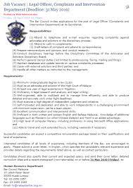 Candidate must possess at least diploma/advanced/higher/graduate diplomarequired language(s): Malaysian Bar Job Vacancy Legal Officer Complaints Facebook