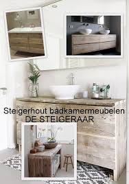 prachtige badkamermeubelen van massief hout badkamer badkamermeubel onder kast