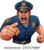 Polis adam vektör çizim