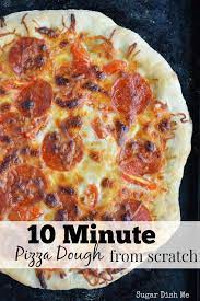 Quick Pizza Dough Recipe Quick Pizza Dough Recipes Homemade Pizza