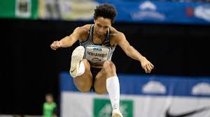 Nachdem mihambo bereits beim ersten wettkampf des jahres in sindelfingen die norm für die halleneuropameisterschaften geschafft hatte, gewann sie am 1. Malaika Mihambo Trainert Wegen Coronakrise Vorerst In Deutschland Eurosport