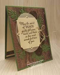 Stampin Up Peaceful Beautiful Boughs Card Stampin Up Stampin Peace