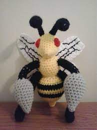 015 Beedrill Pokemon Amigurumi Plush Etsy In 2020 Pokemon Crochet Pattern Crochet Pokemon Knitting Projects Free