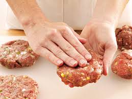 Who doesn't love a big, tender, juicy steakhouse burger? Making Hamburger Patties Cooking Light