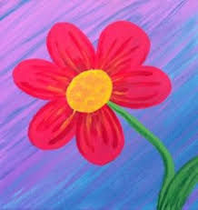 Kidspaces Interactive Art Charleston Sc Portfolio Flower Painting Canvas Easy Flower Painting Spring Painting