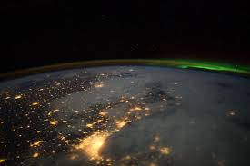 Greater Chicago Metropolitan Area Nasa International Space Station 02 02 12 Northern Lights Aurora Borealis From Space Northern Lights Aurora Borealis