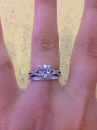 Swa new lemon ring set. Pin By Issy Seaks On Rings Round White Gold Engagement Rings Wedding Ring Sets Tacori Wedding Rings Sets
