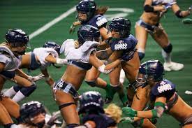 As ligas de futebol americano femininas de tackle football (com contato físico e equipamentos de proteção) estão ganhando visibilidade e credibilidade. Futebol Americano Feminino Blog Kanui