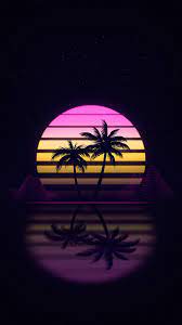 Find your perfect hd & 4k wallpaper from our hand crafted collection. Palm Tree Retrowave Hd 4k Wallpaper 8 1513