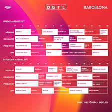 Find tickets online today using songkick. Dgtl Barcelona Unveil Full Timetable Festicket Magazine