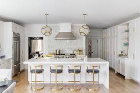 They will have a portion of their backsides here you can see a bit of a gap between the countertop and waterfall side. Pictures Of Kitchen Chairs And Stools Seating Option Ideas Hgtv