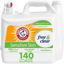 Includes biodegradable surfactants (anionic and nonionic), enzymes, arm & hammer baking soda and perfume. Arm Hammer Sensitive Skin Free Clear 140 Loads Liquid Laundry Detergent 210 Fl Shopee Philippines