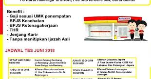 Kabupaten ini berbatasan dengan laut jawa di barat dan utara, kabupaten pati dan kabupaten kudus di timur, serta kabupaten demak di selatan. Info Lowongan Kerja Alfamart Blog Loker Terbaru