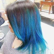 40 Fairy Like Blue Ombre Hairstyles Blue Ombre Hair Hair Colour Design Blue Hair