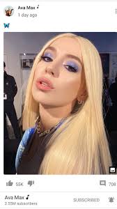 Pin By Ivanchan On Ava Max In 2020 Her Music Choker Necklace Singer